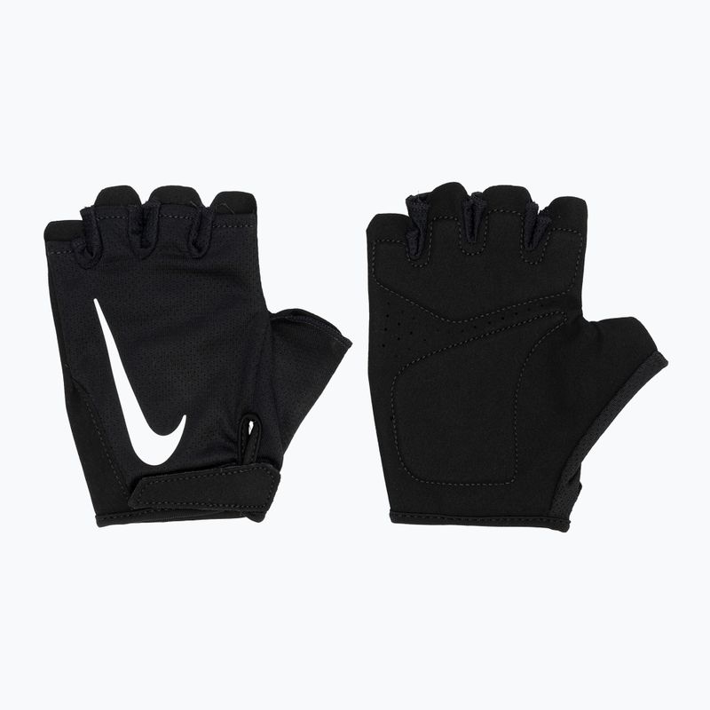 Men's training gloves Nike Gym Essential FG 2.0 black/black/white