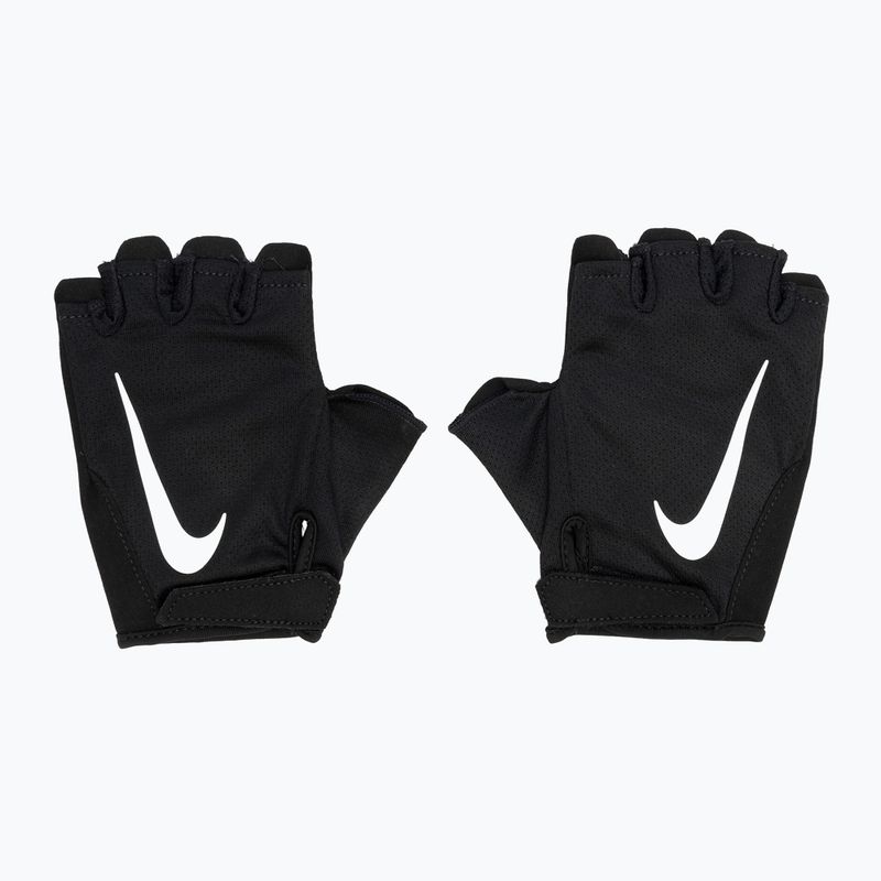 Men's training gloves Nike Gym Essential FG 2.0 black/black/white 2