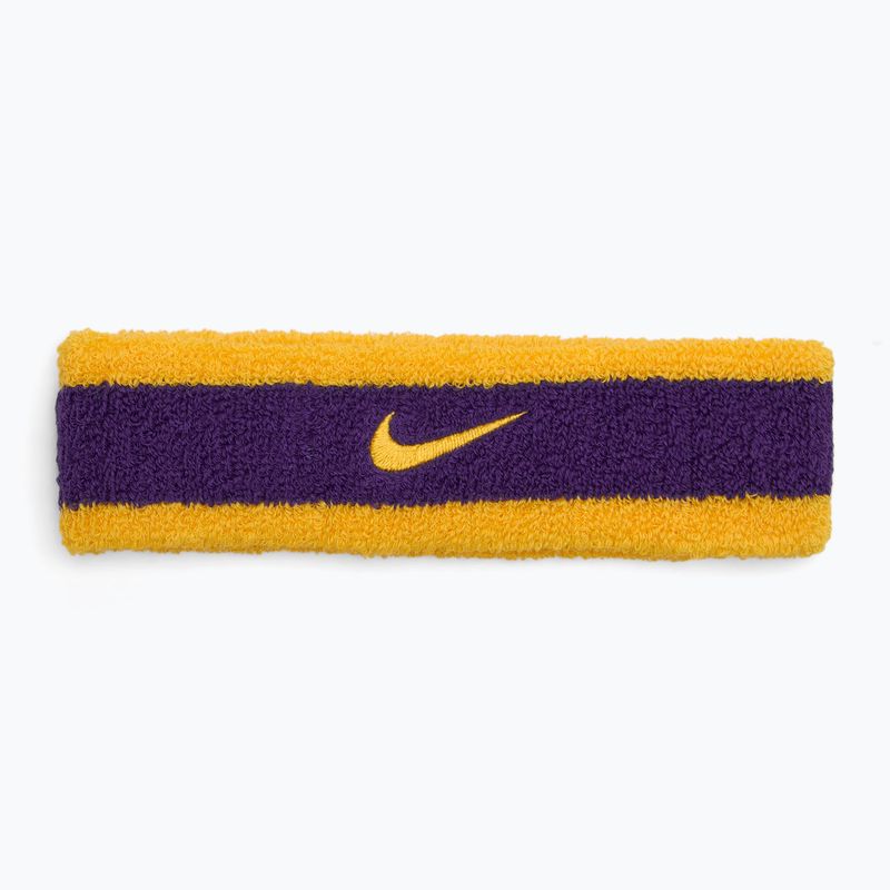 Nike Swoosh Headband university gold/court purple/university gold