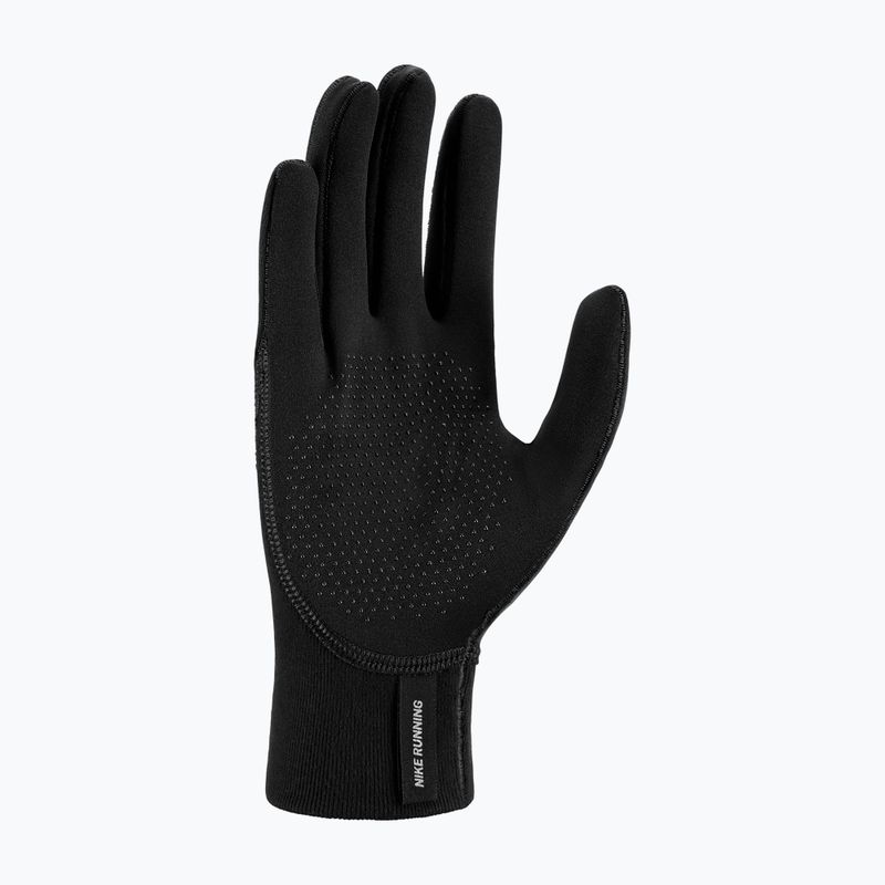 Nike Therma-Fit Pacer Sphere Midweight RG women's running gloves black/black/silver 3