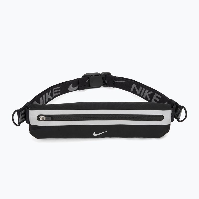 Nike Slim 4.0 running belt black/black/silver