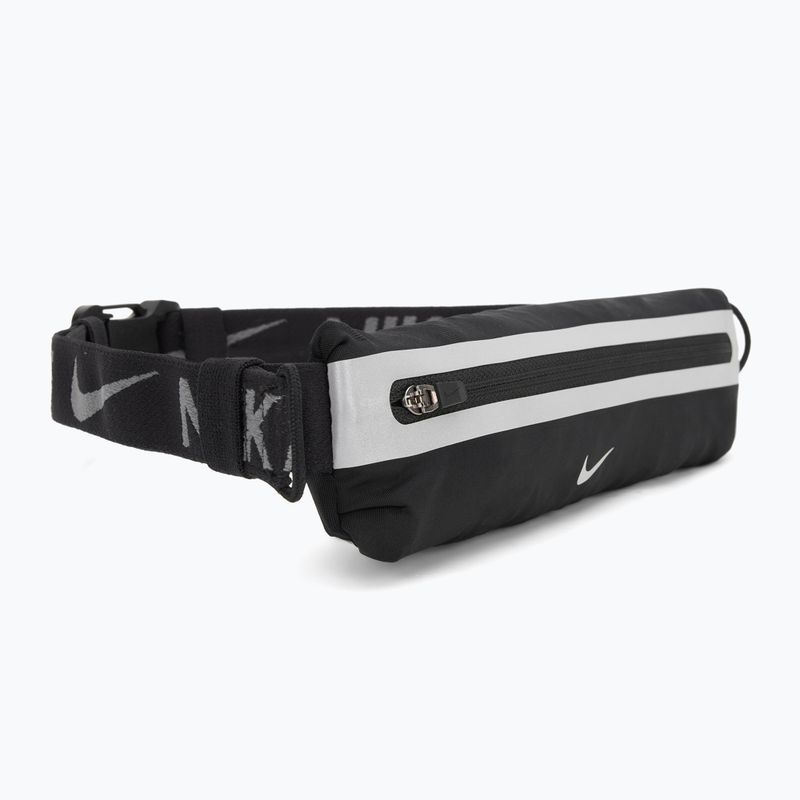 Nike Slim 4.0 running belt black/black/silver 2