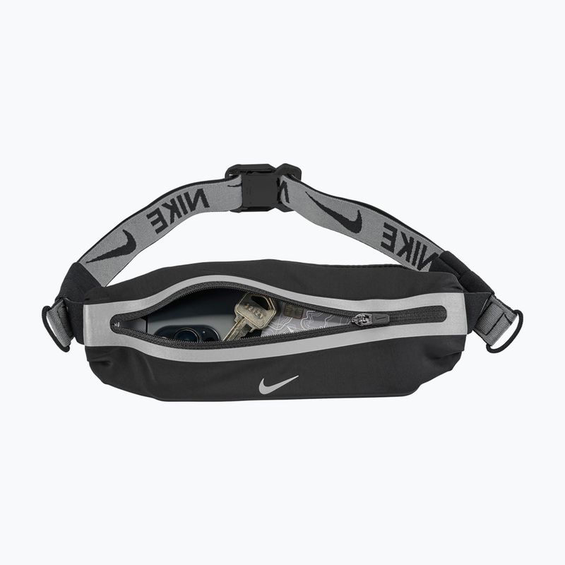 Nike Slim 4.0 running belt black/black/silver 8