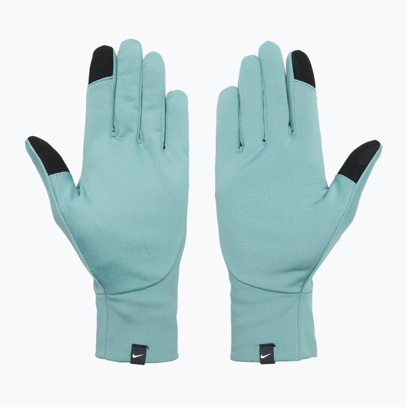 Women's running gloves Nike Pacer Lightweight RG cannon/silver 3