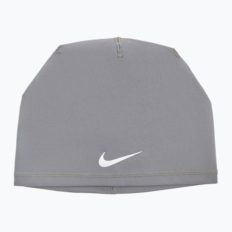 Cap Nike Dri-Fit Peak Uncuffed Beanie smoke grey/silver