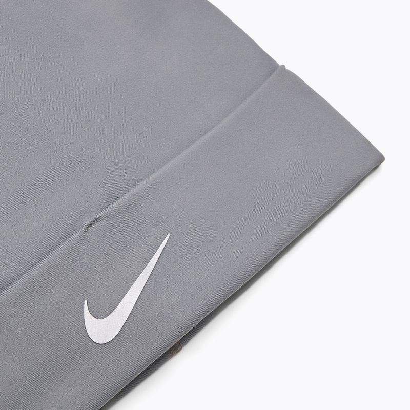 Cap Nike Dri-Fit Peak Uncuffed Beanie smoke grey/silver 3