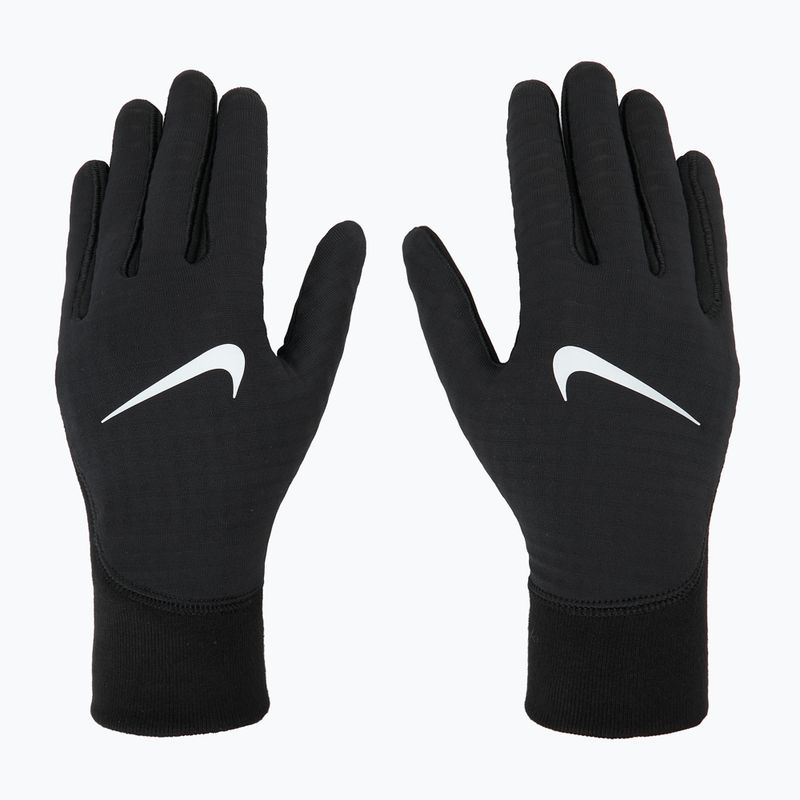 Men's Nike Therma-Fit Pacer Sphere Midweight RG running gloves black/black/silver 2