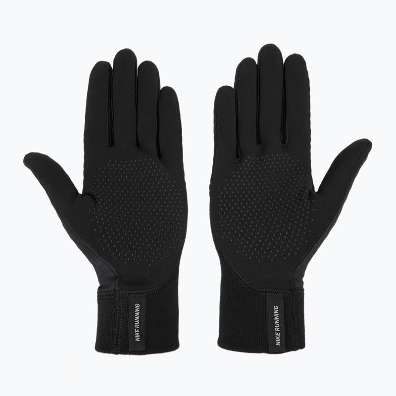 Men's Nike Therma-Fit Pacer Sphere Midweight RG running gloves black/black/silver 3