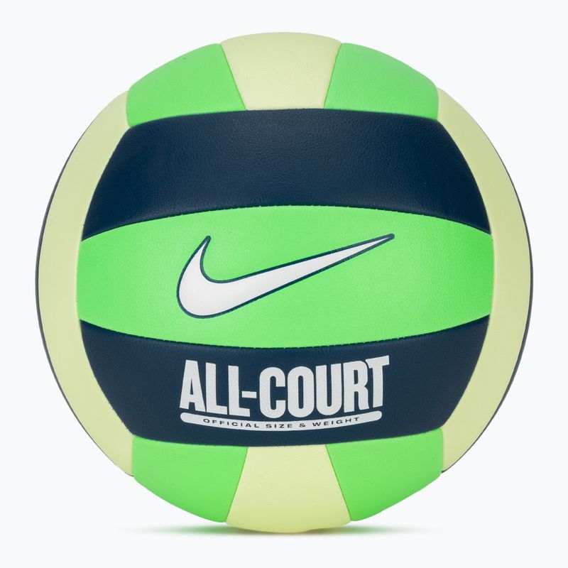 Volleyball Nike All Court Volleyball green strike/blue force/white size 5