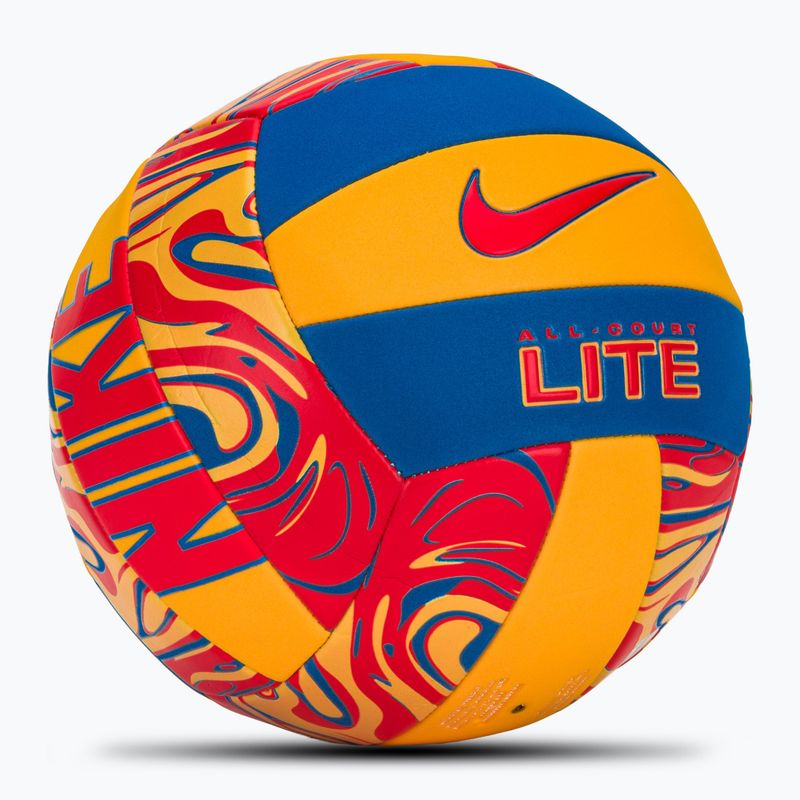 Volleyball Nike All Court Lite Volleyball laser orange/hyper royal/bright crimson size 5 2