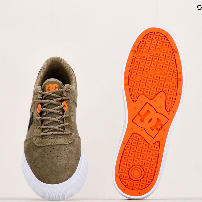 DC Teknic olive camo men's shoes 17