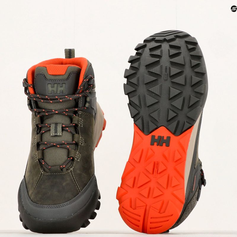 Helly Hansen men's Sierra LX utility green/beluga boots 15