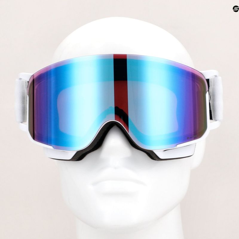 Ski goggles POC Nexal Mid hydrogen white/partly sunny blue 11