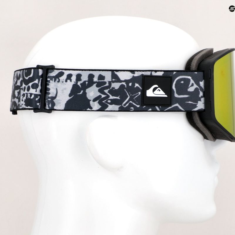 Quiksilver Storm S3 heritage / MI purple snowboard goggles 6