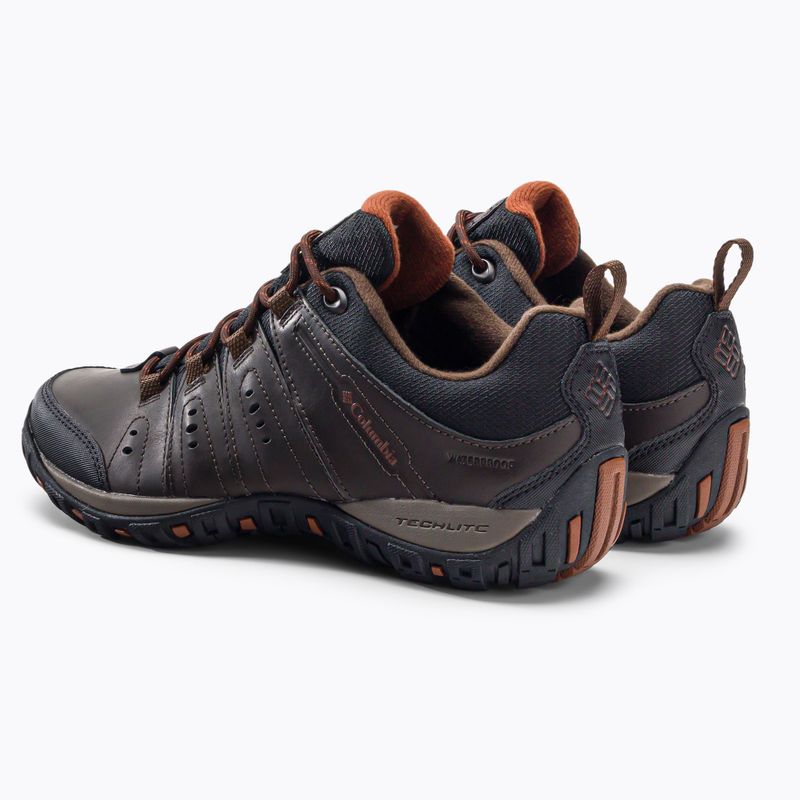 Columbia Woodburn II Waterproof men's trekking boots brown 1553001 3