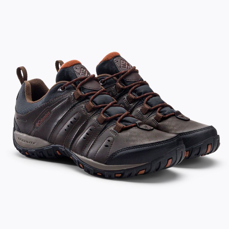 Columbia Woodburn II Waterproof men's trekking boots brown 1553001 5