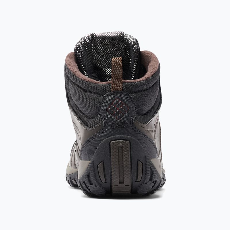 Columbia Woodburn II Chukka WP Omni-Heat men's trekking boots cordovan/garnet red 15