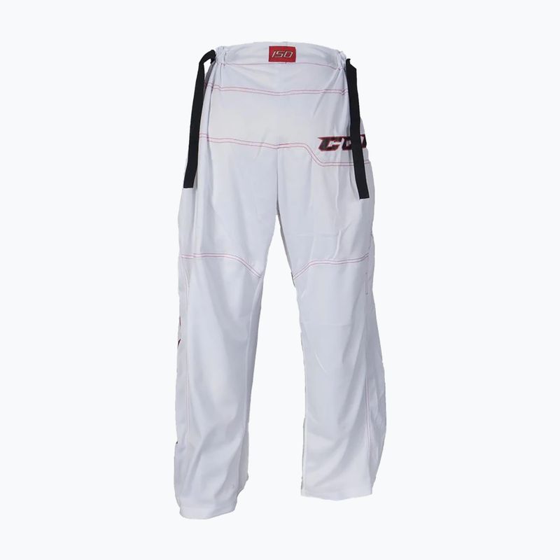 Men's hockey trousers CCM 150 SR Inline red/black 3