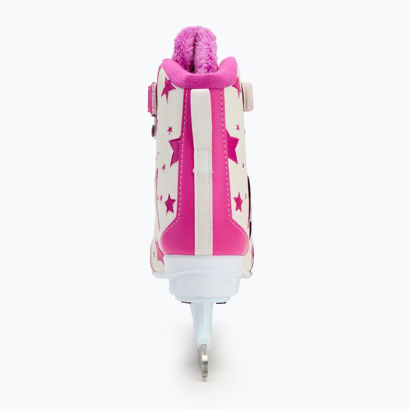 CCM Glitter Girl children's skates white/pink 4