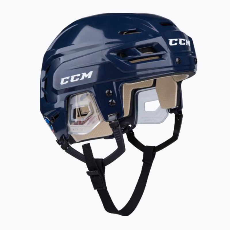 CCM Tacks 110 navy hockey helmet
