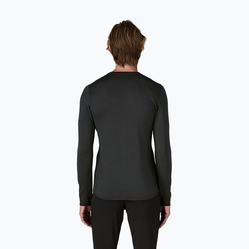 Men's thermal base layer sweatshirt Patagonia Cap Thermal Weight Crew black 3