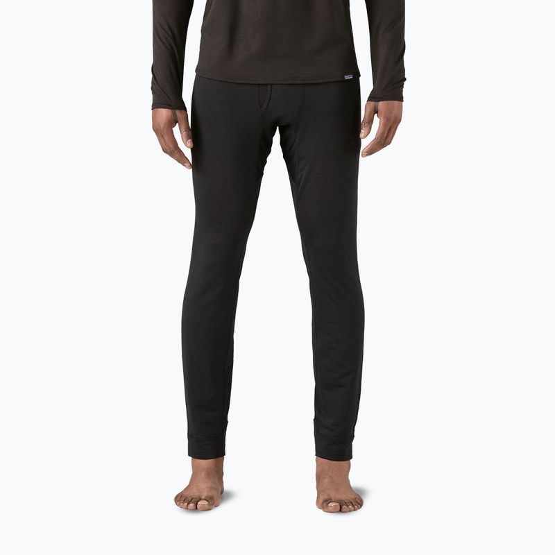 Men's thermal trousers Patagonia Cap Termal Weight Bottoms black