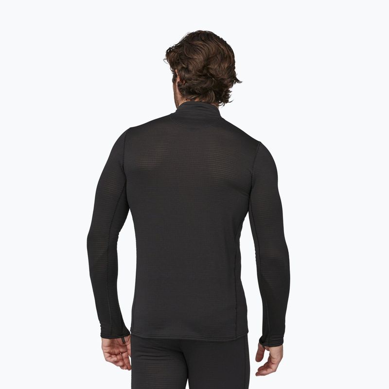 Men's sweatshirt Patagonia Cap Termal Weight Zip Neck black 2