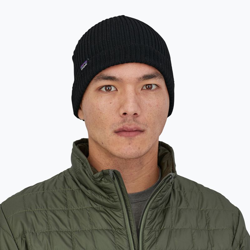 Patagonia Fishermans Rolled Beanie black 2