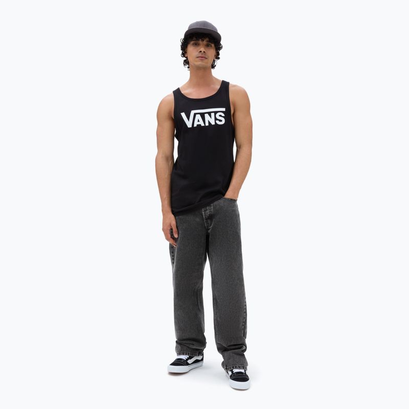 Men's Vans Mn Tank top Vans Classic Tank black/white 3