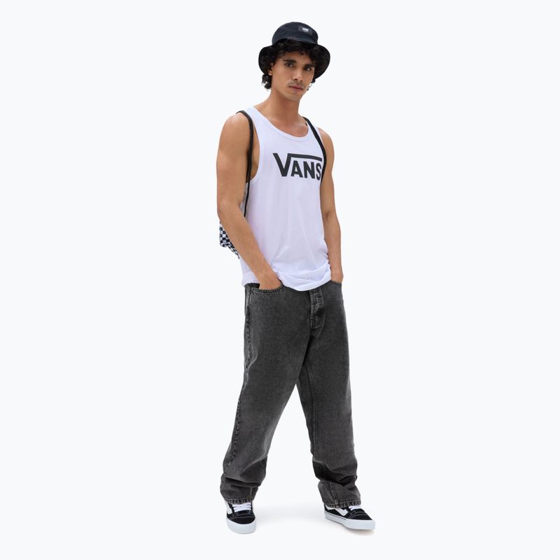 Men's Vans Mn Vans Classic Tank top white/black 3