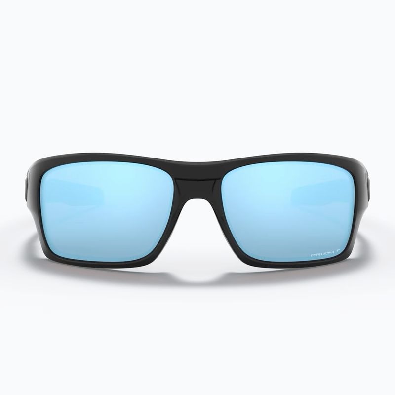 Oakley Turbine polished black/prizm deep water polar sunglasses 2