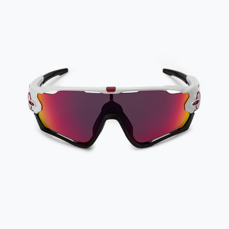 Oakley Jawbreaker polished white/prizm road cycling glasses 0OO9290 3