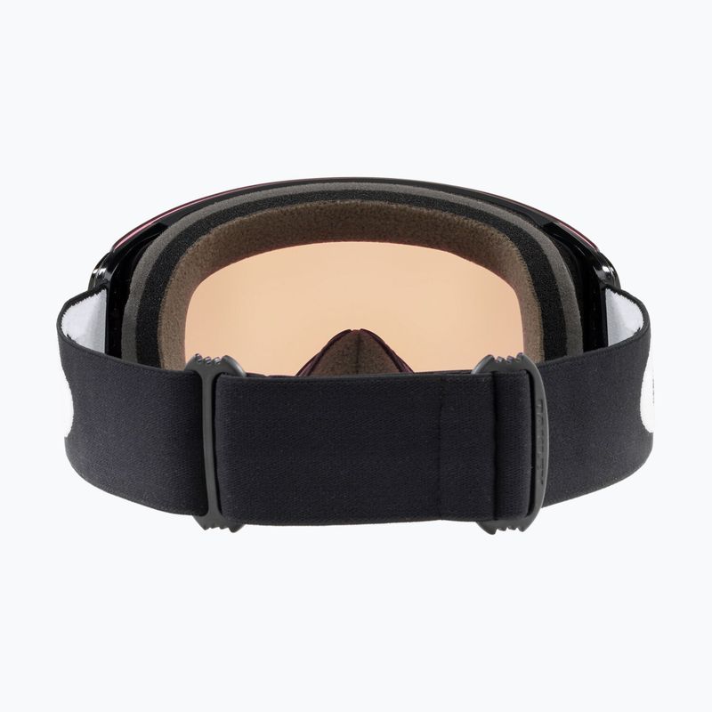 Oakley Flight Deck matte black/prizm snow hi pink ski goggles 6