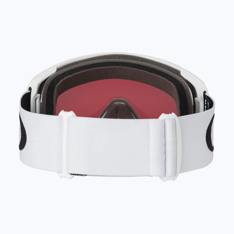 Oakley Line Miner matte white/prizm snow jade iridium ski goggles OO7070-14 7