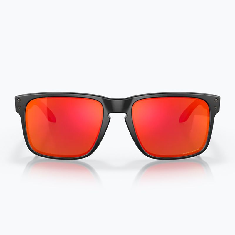 Oakley Holbrook matte black/prizm ruby sunglasses 0OO9102-E255 7