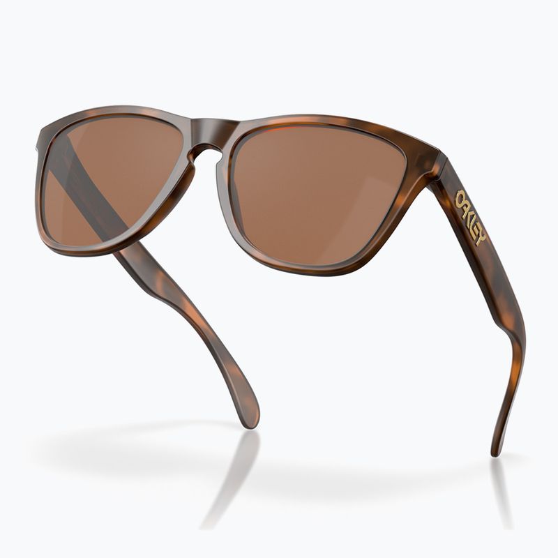 Oakley Frogskins matte tortoise/prizm tungsten sunglasses 4