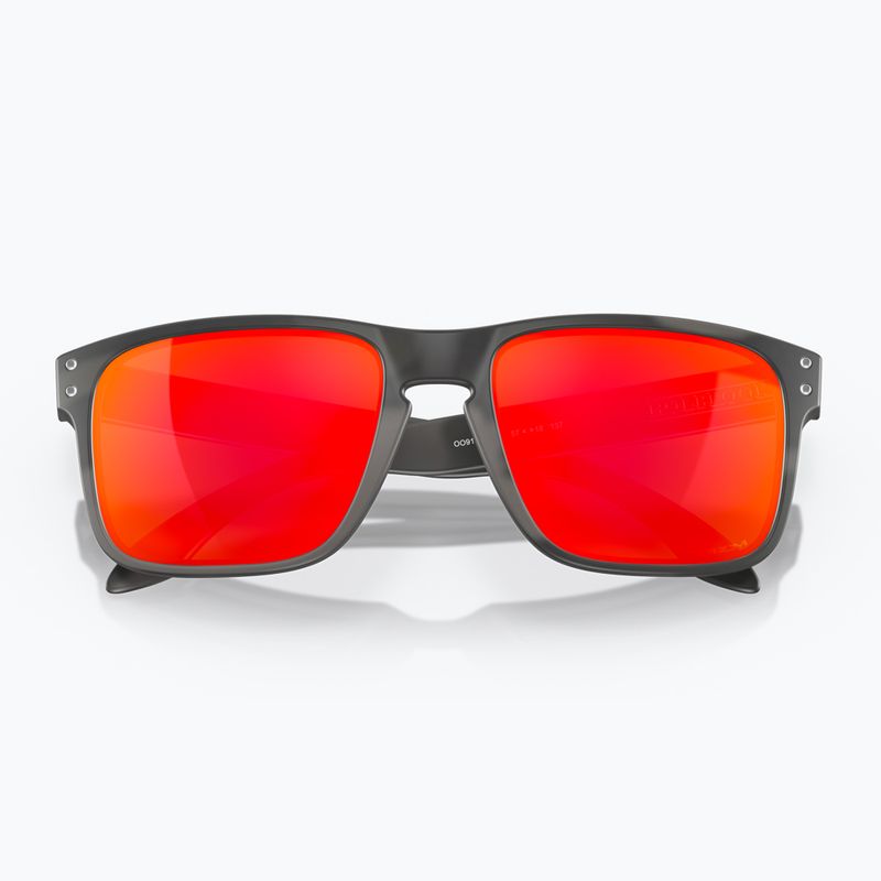 Oakley Holbrook matte black/prizm ruby sunglasses 5