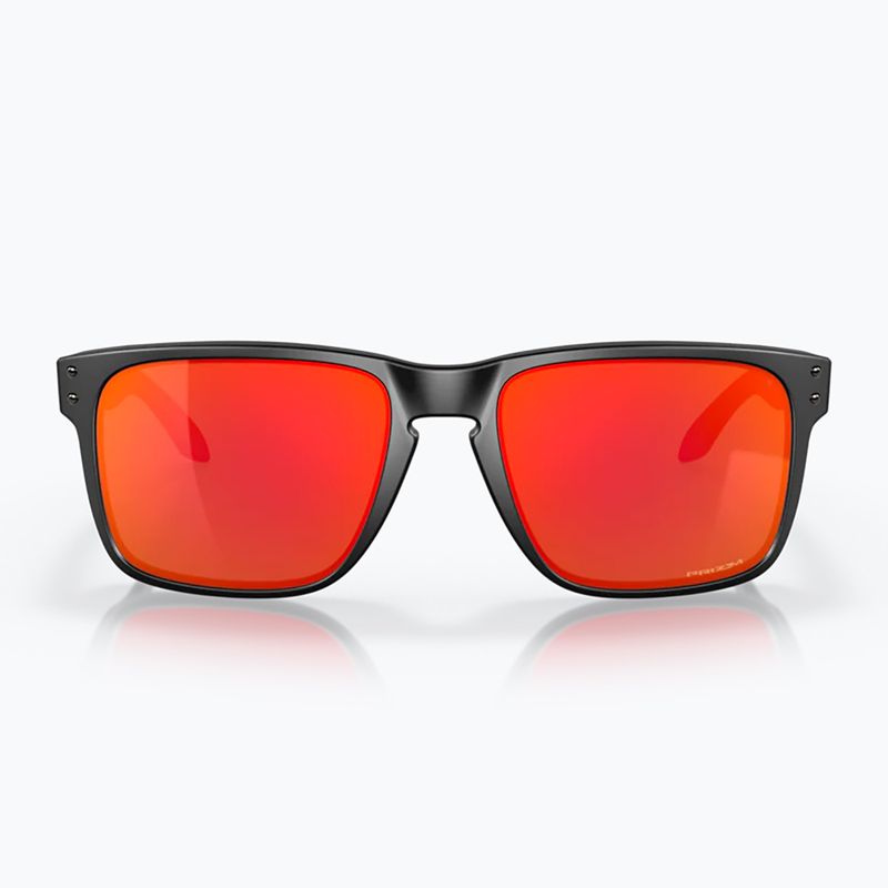 Oakley Holbrook XL matte black/prizm ruby sunglasses 7