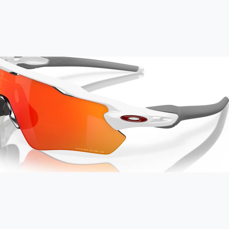 Oakley Radar EV Path sunglasses polished white/prizm ruby 6