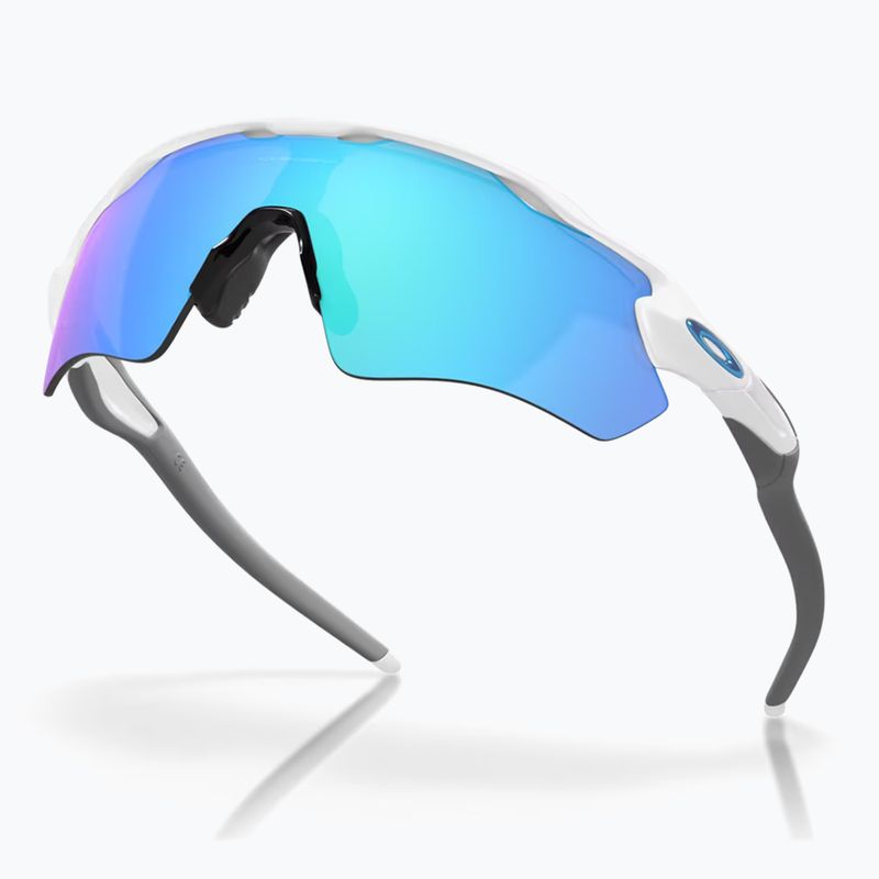 Oakley Radar EV Path sunglasses polished white/prism sapphire 4