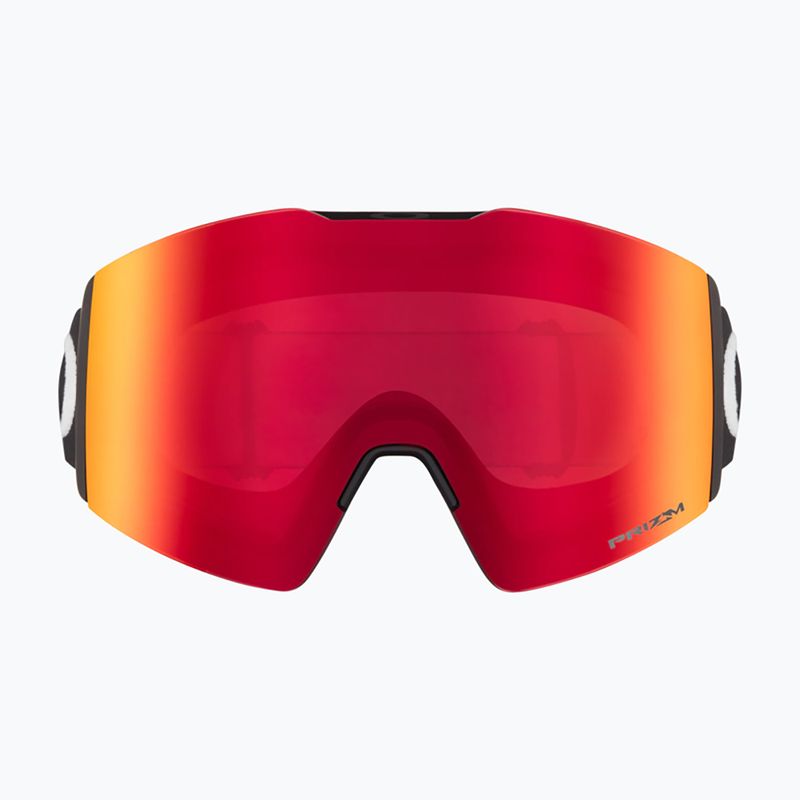 Oakley Fall Line matte black/prizm snow torch iridium ski goggles 6