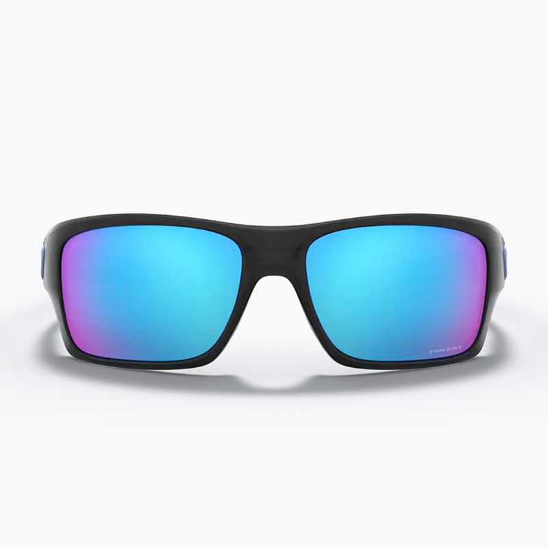 Oakley Turbine black ink/prizm sapphire sunglasses 7