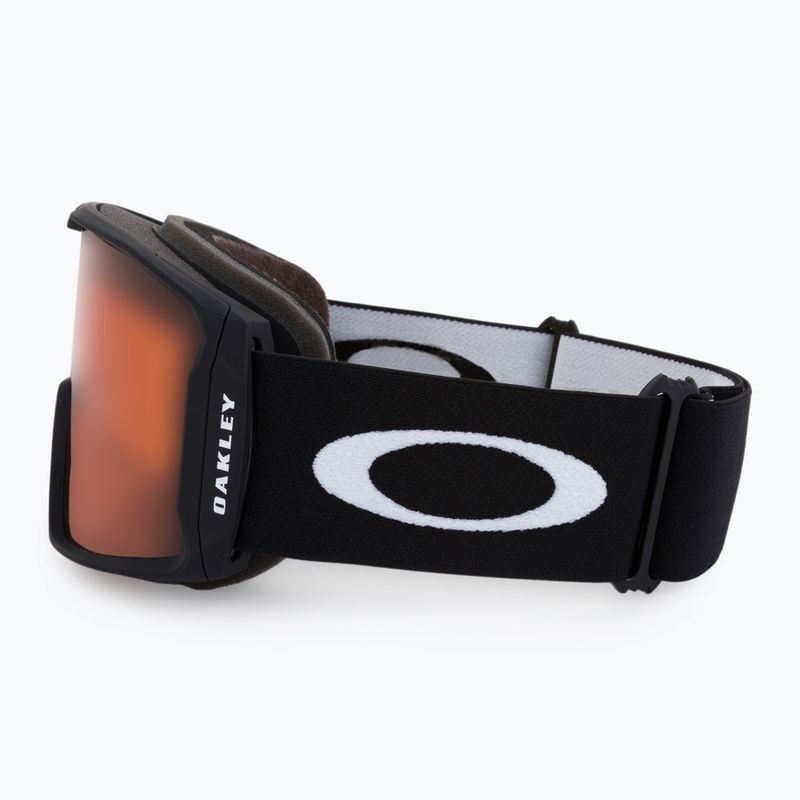 Oakley Line Miner matte black/prizm snow persimmon ski goggles OO7070-57 4