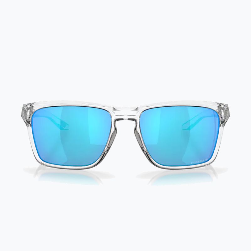 Oakley Sylas polished clear/prizm sapphire sunglasses 0OO9448 7