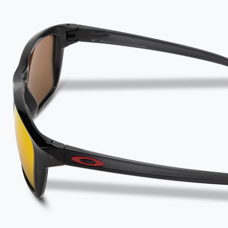 Oakley Sylas black ink/prizm ruby polarized sunglasses 4