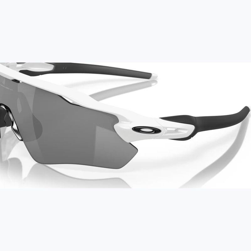Oakley Radar EV Path polished white/prizm black polarized sunglasses 6