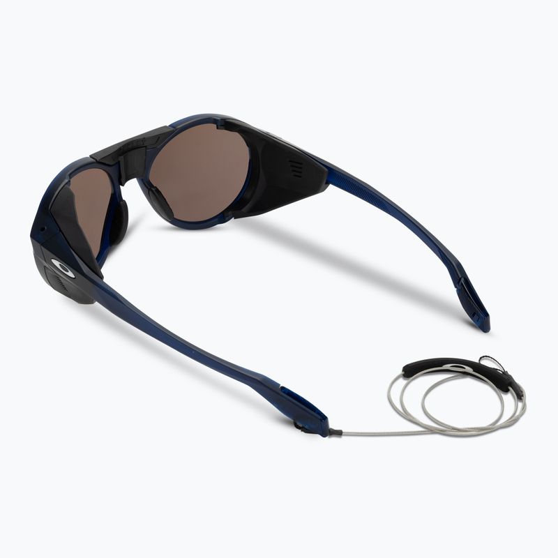 Oakley Clifden matte trans blue/prizm deep water polarized sunglasses 2