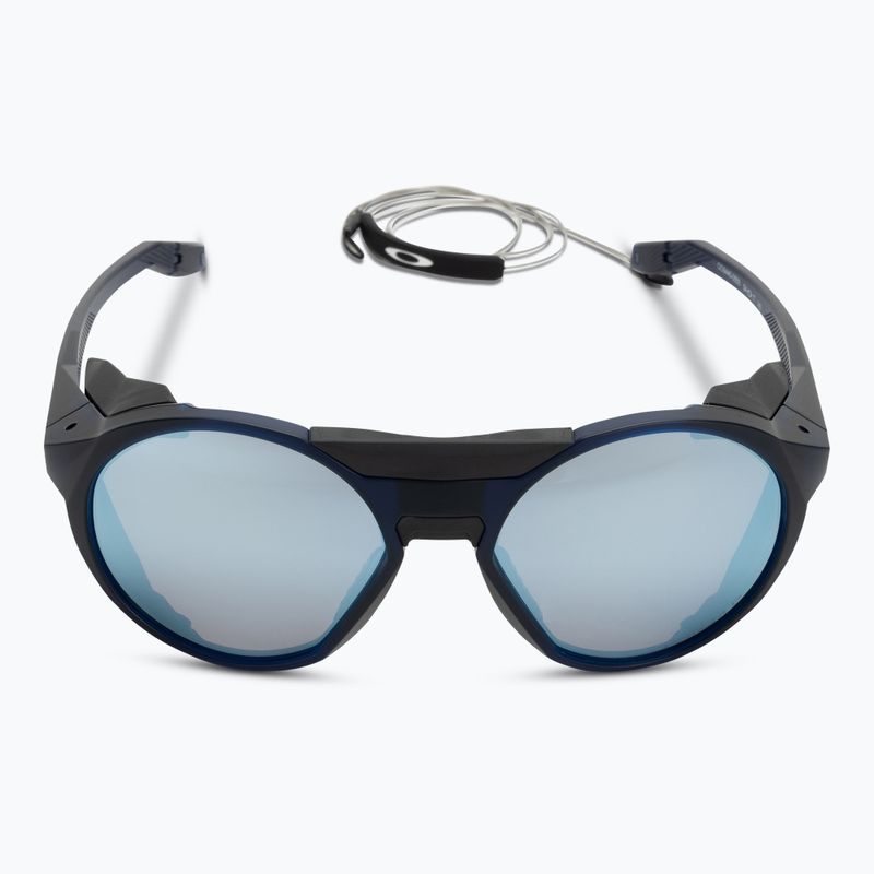 Oakley Clifden matte trans blue/prizm deep water polarized sunglasses 3