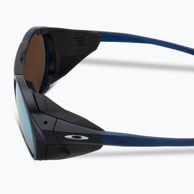 Oakley Clifden matte trans blue/prizm deep water polarized sunglasses 4