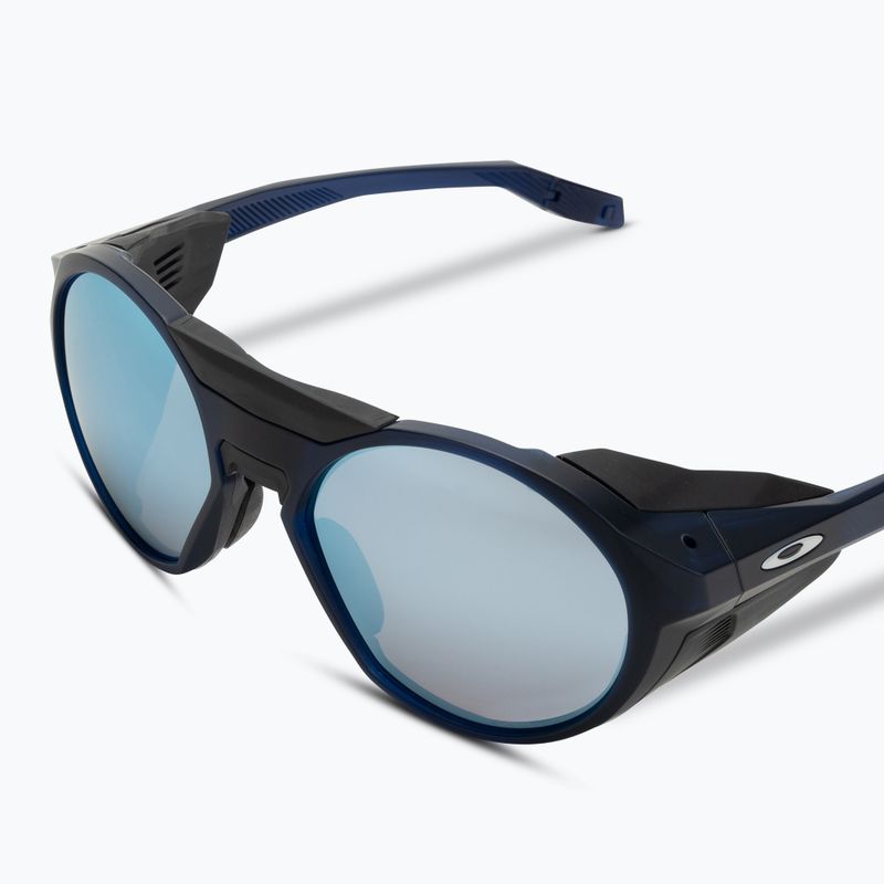 Oakley Clifden matte trans blue/prizm deep water polarized sunglasses 5